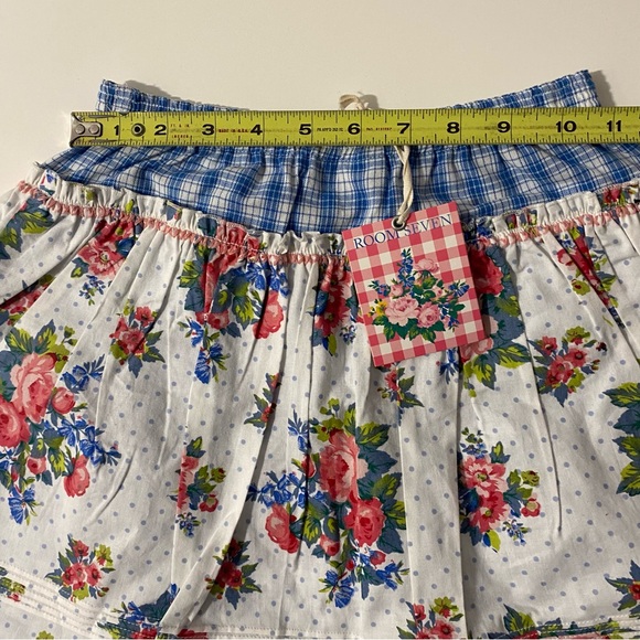 NWT Room Seven 100% Cotton Twirly Layered Skirt Size Girls 8 - Picture 10 of 10